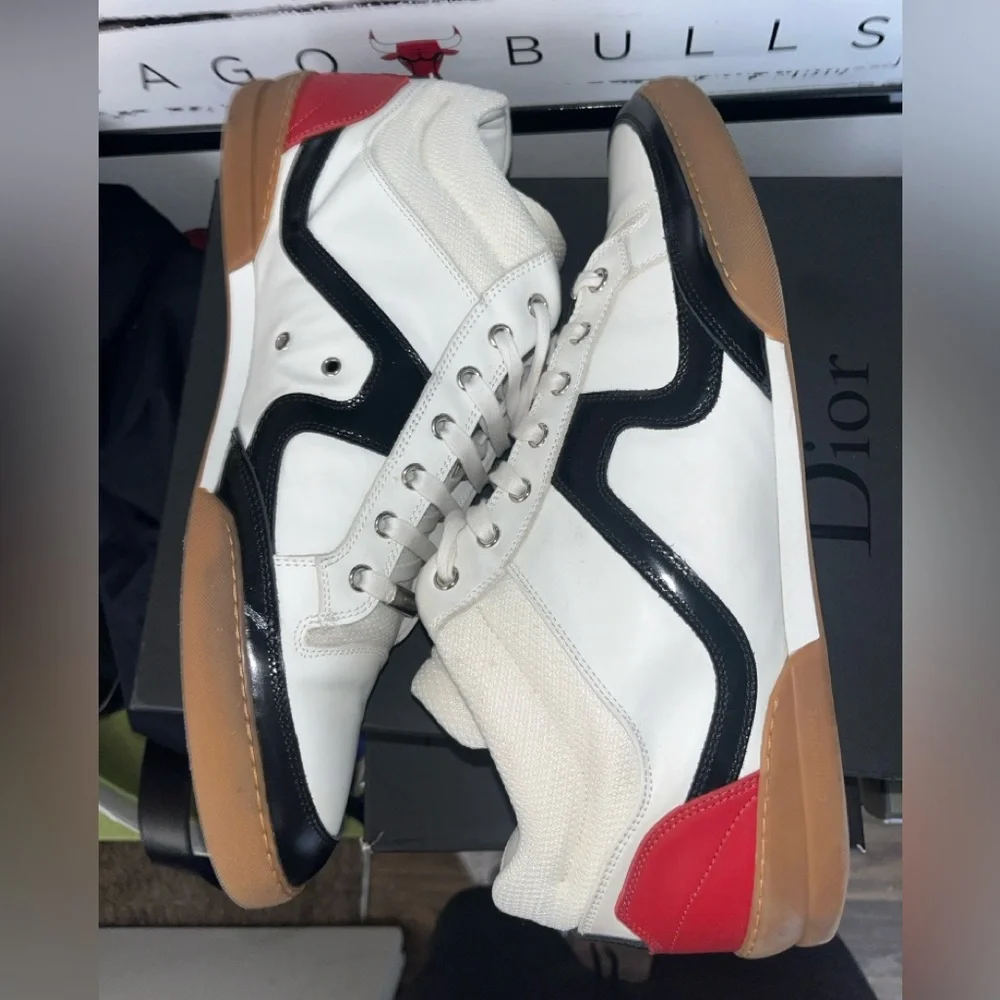 Dior Homme Tri Color Low Top Sneakers - Picture 7 of 10